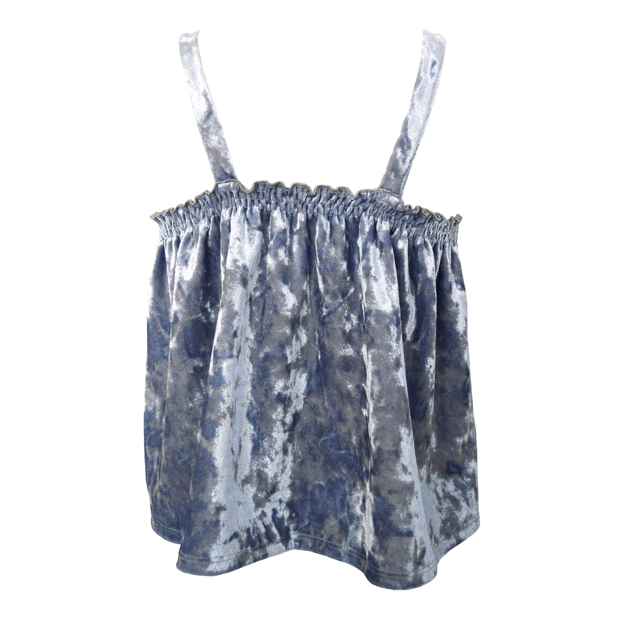 Tru Luv Crushed Velvet Tank